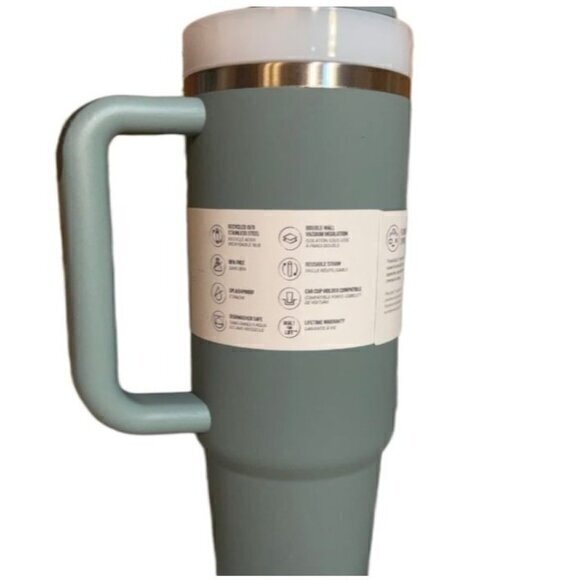 Stanley Quencher H2.0 Tumbler 40 oz Matte Shale Limited Edition Release SOLD OUT - Picture 2 of 13